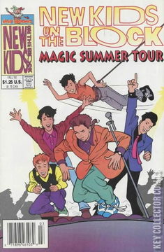 Variant Cover for New Kids on the Block: Magic Summer Tour #1