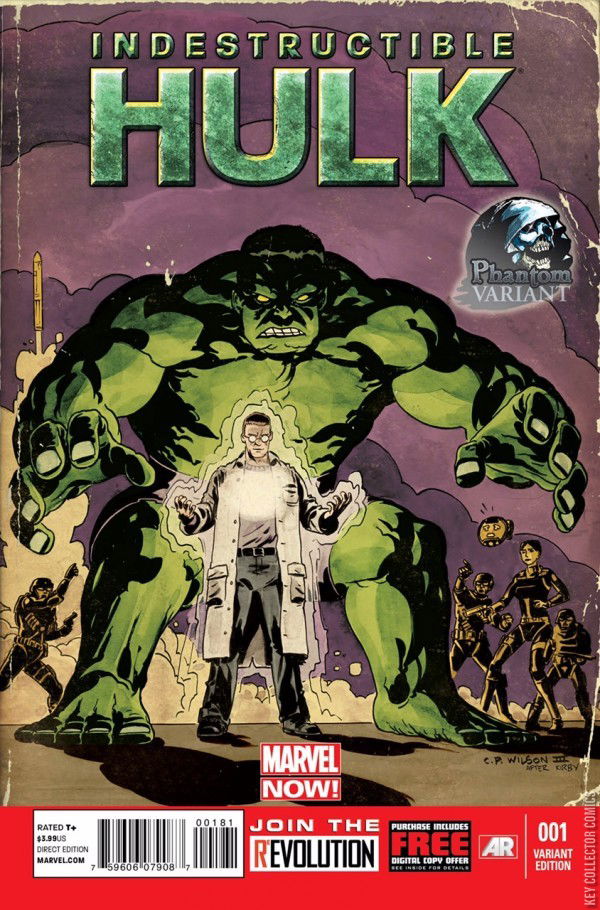 Variant Cover for Indestructible Hulk #1