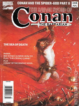 Variant Cover for Savage Sword of Conan, The #208