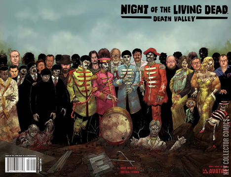 Variant Cover for Night of the Living Dead: Death Valley #3