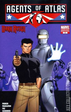 Variant Cover for Agents of Atlas #5