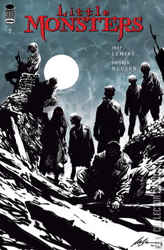 Variant Cover for Little Monsters #7