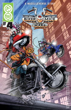 Variant Cover for Biker Mice From Mars #4