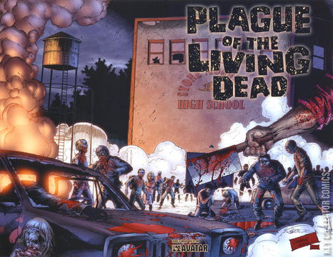 Variant Cover for Plague of the Living Dead #3