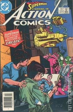 Variant Cover for Action Comics #554