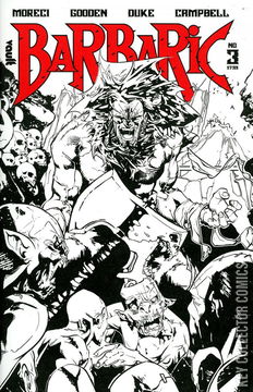 Variant Cover for Barbaric #3