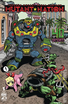 Variant Cover for Teenage Mutant Ninja Turtles: Mutant Nation #1
