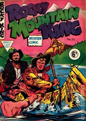 Rocky Mountain King Western Comic
