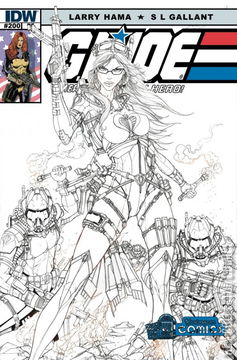 Variant Cover for G.I. Joe: A Real American Hero #200