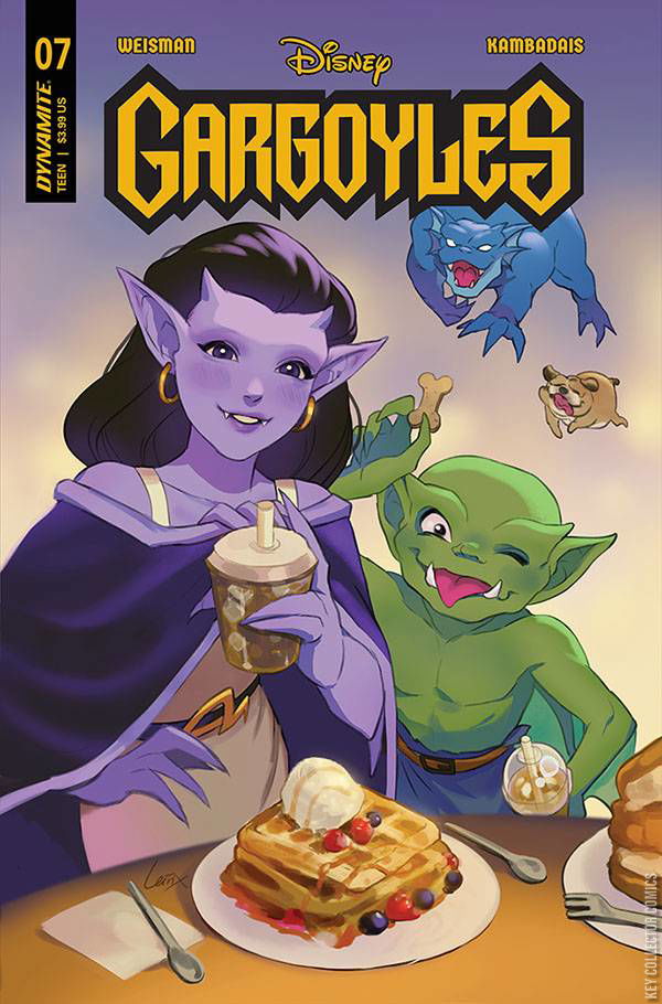 Cover art for Gargoyles #7 