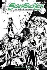 Variant Cover for Swashbucklers: The Saga Continues #2