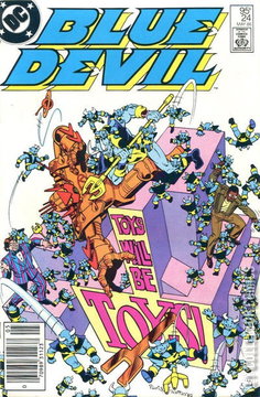 Variant Cover for Blue Devil #24