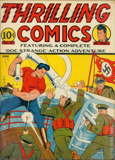 Thrilling Comics #17 Published June 1941 | Key Collecto