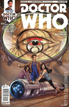 Variant Cover for Doctor Who: The Tenth Doctor - Year Three #7