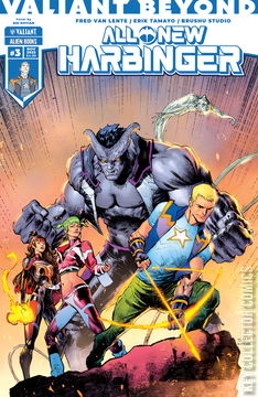 Variant Cover for Valiant Beyond: All-New Harbinger #3