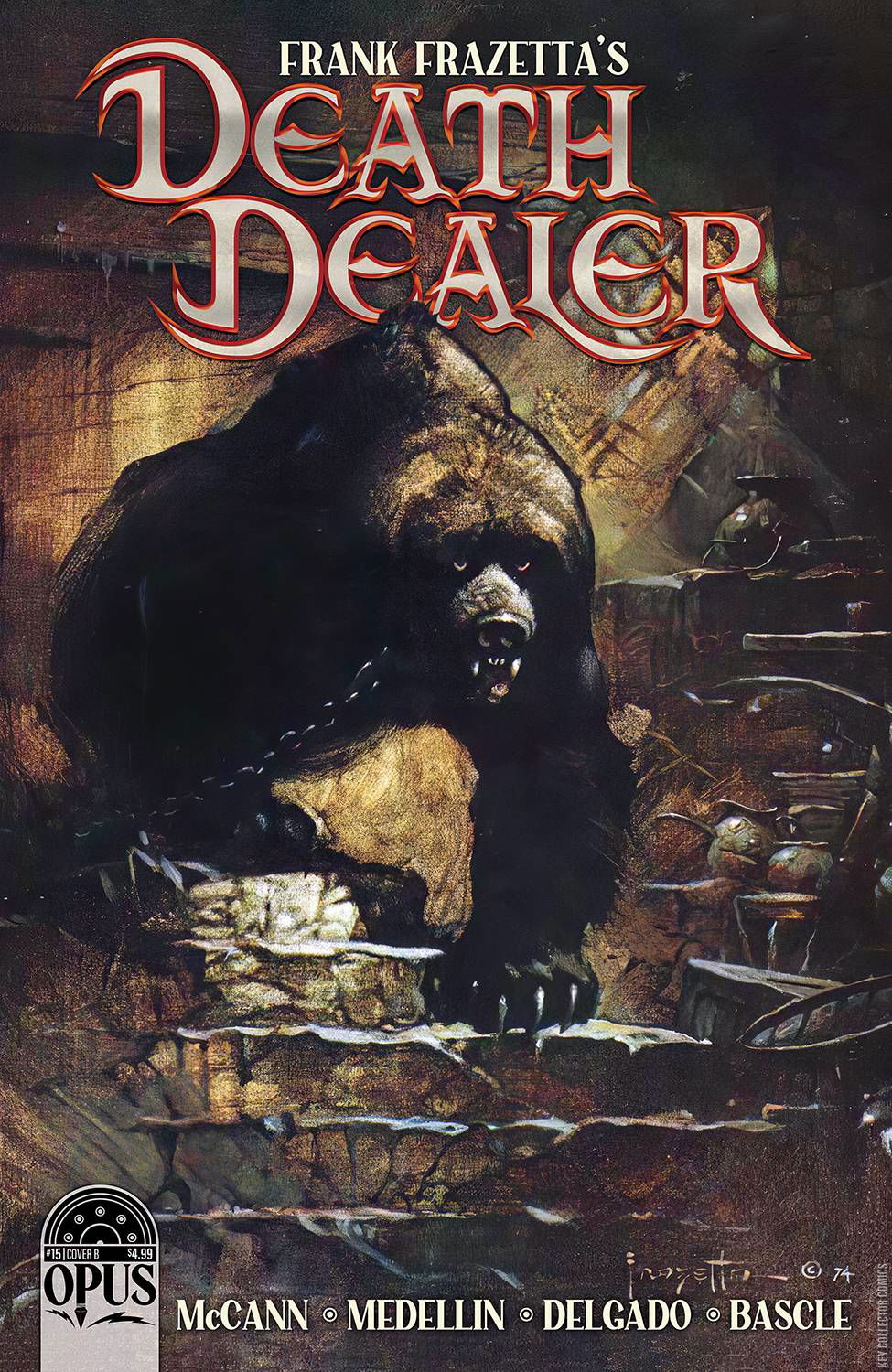 Variant Cover for Frank Frazetta's Death Dealer #15