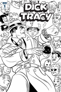 Variant Cover for Dick Tracy: Dead or Alive #1