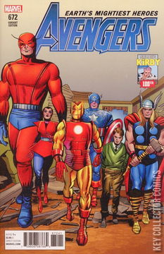 Variant Cover for Avengers, The #672