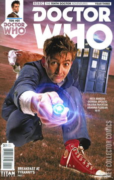 Variant Cover for Doctor Who: The Tenth Doctor - Year Three #1