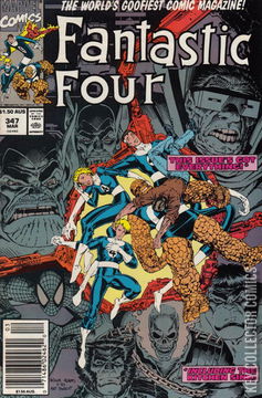 Variant Cover for Fantastic Four #347