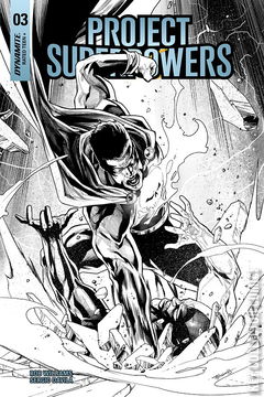 Variant Cover for Project Superpowers #3