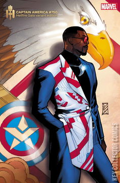 Variant Cover for Captain America #750