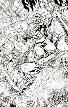 Variant Cover for Transformers: Revenge of the Fallen Movie Prequel - Alliance #2