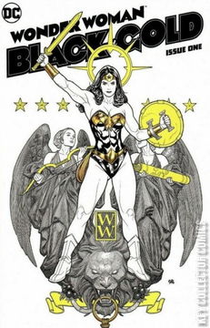 Variant Cover for Wonder Woman: Black and Gold #1