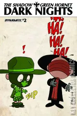 Variant Cover for The Shadow / Green Hornet: Dark Nights #2