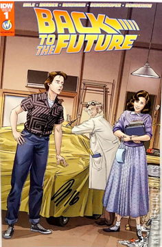 Variant Cover for Back to the Future #1