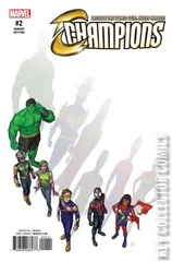 Variant Cover for Champions #2