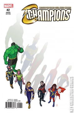 Variant Cover for Champions #2