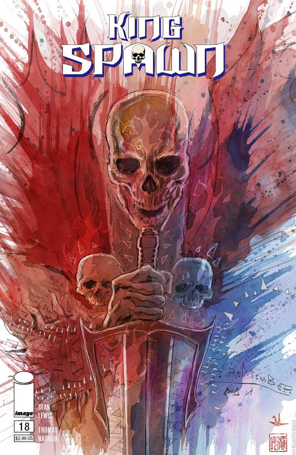 Cover art for King Spawn #18