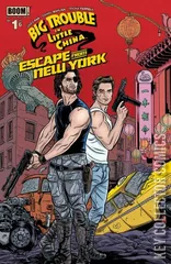 Variant Cover for Big Trouble in Little China / Escape From New York #1