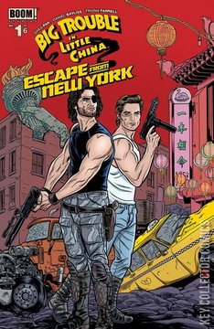 Variant Cover for Big Trouble in Little China / Escape From New York #1