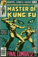 Cover for Master of Kung Fu #68