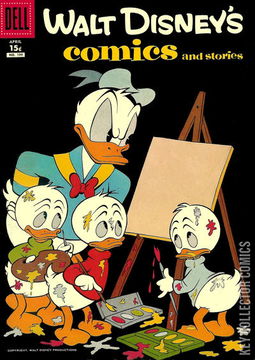 Variant Cover for Walt Disney's Comics and Stories #7 (199)