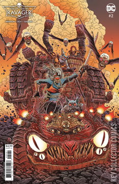 Variant Cover for Knight Terrors: Ravager #2