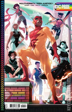 Variant Cover for Multiversity: Teen Justice #1