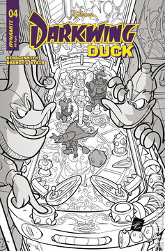 Variant Cover for Darkwing Duck #4
