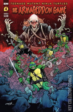 Variant Cover for Teenage Mutant Ninja Turtles: The Armageddon Game - Opening Moves #4