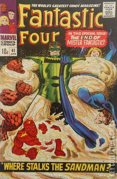 Variant Cover for Fantastic Four #61