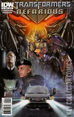 Cover for Transformers: Nefarious #4