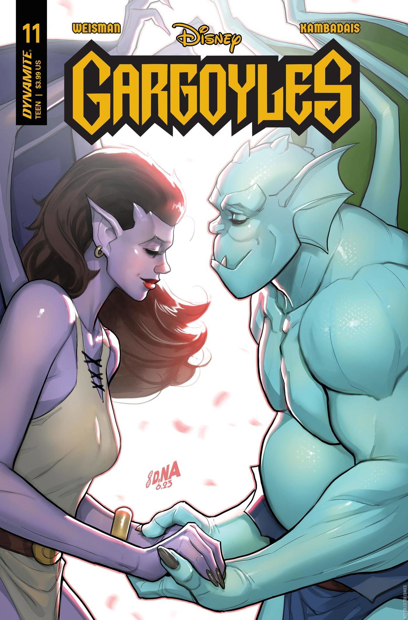 Cover art for Gargoyles #11