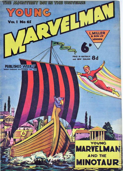 Cover art for Young Marvelman #65 