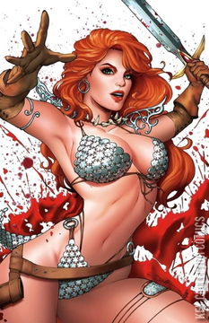 Variant Cover for Unbreakable Red Sonja #1