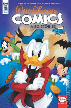 Variant Cover for Walt Disney's Comics and Stories #740