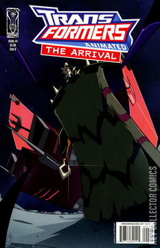 Variant Cover for Transformers Animated: Arrival #4