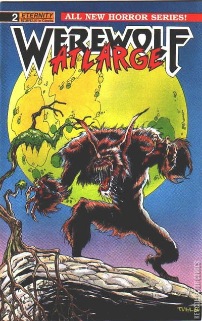 Cover art for Werewolf at Large #2