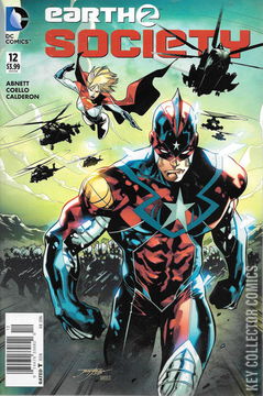 Variant Cover for Earth 2: Society #12